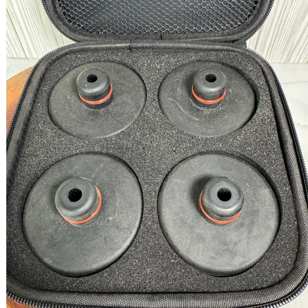 Tesla Jack Pad Adapter‎ Tool Set of 4 with Storage Case for Model 3 Y S X Black